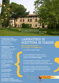 Locandina Villa La Valverde - Laboratorio di scrittura di viaggio