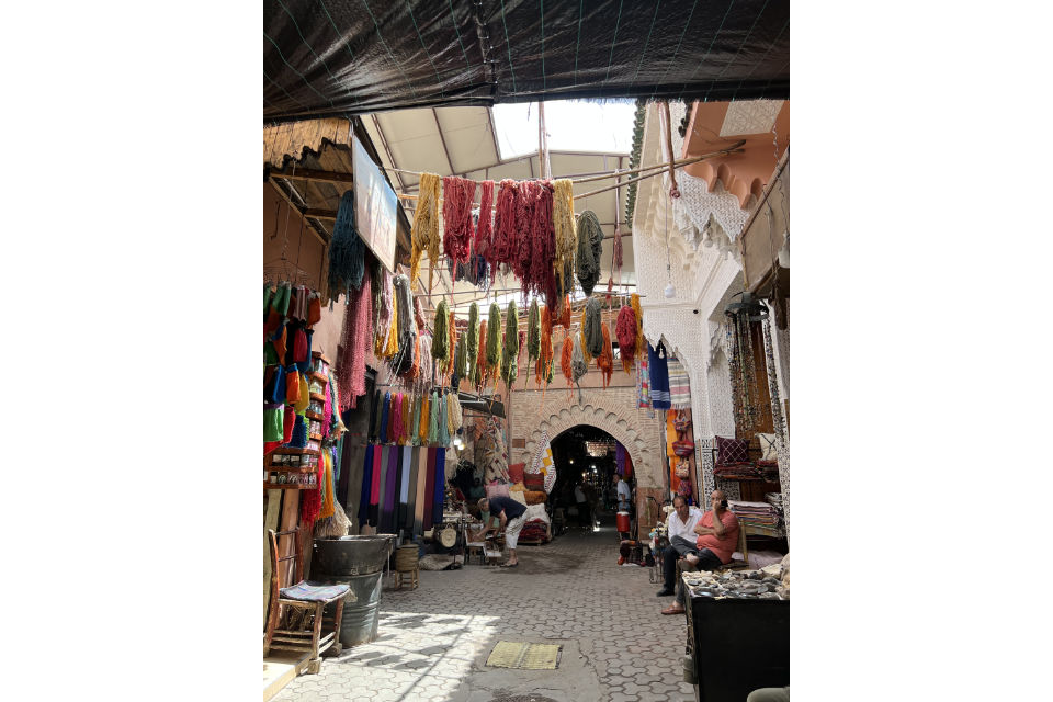 Nel suq di Marrakech