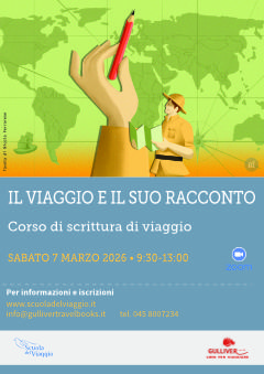 Corso di scrittura di viaggio online - Sabato 7 marzo 2026