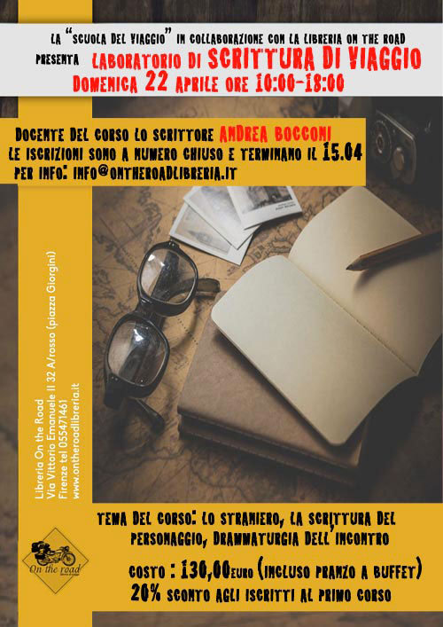 Locandina corso di scrittura a Firenze
