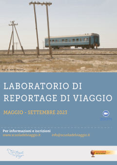 Locandina Laboratorio di reportage di viagio 2023