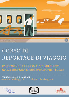 Corso di reportage di viaggio 2026 - IV edizione