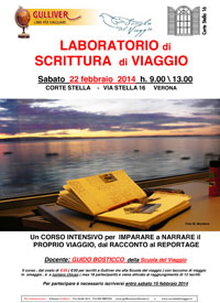 6° Laboratorio di scrittura di Viaggio