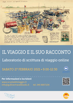 Laboratorio di scrittura di viaggio online 27 febbraio 2021