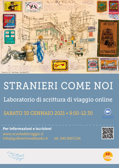 Laboratorio di scrittura di viaggio online 30 gennaio 2021