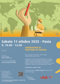 Laboratorio base di scrittura di viaggio a Pavia - Sabato 11 ottobre 2025