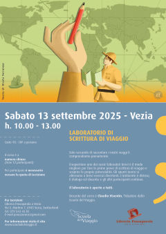Laboratorio base di scrittura di viaggio - Sabato 13 settembre 2025