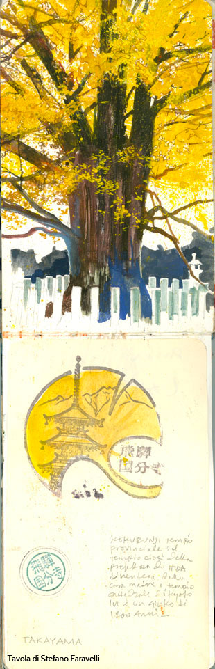 Giallo Gingko (Hida, Giappone)