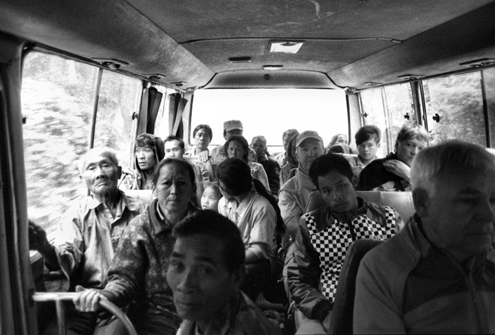 In corriera verso Muang Sing (foto di Maurizio Silvestri)