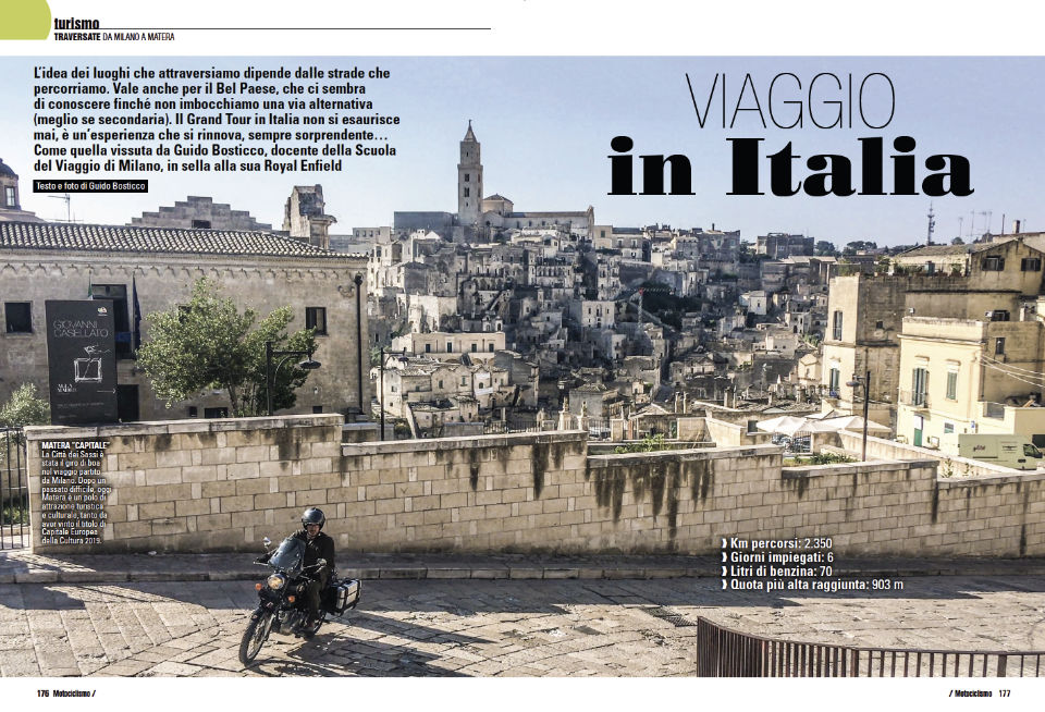 Viaggio in Italia - Traversate da Milano a Matera