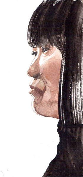 Lo straniero gentile - Ritratto Kyoko